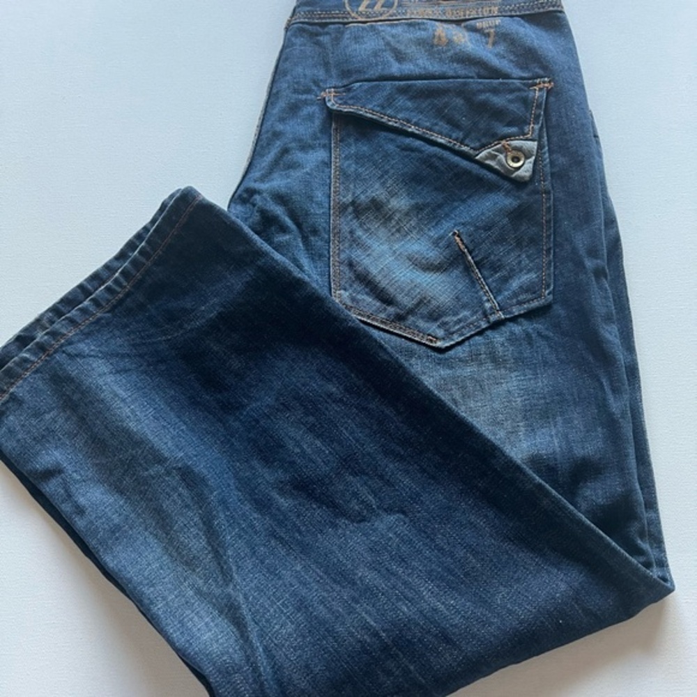 EUC Jack & Jones Men's Jeans W32 L30 Model Leroy Fire Pants Button Fly 🔥🔥 (D5)